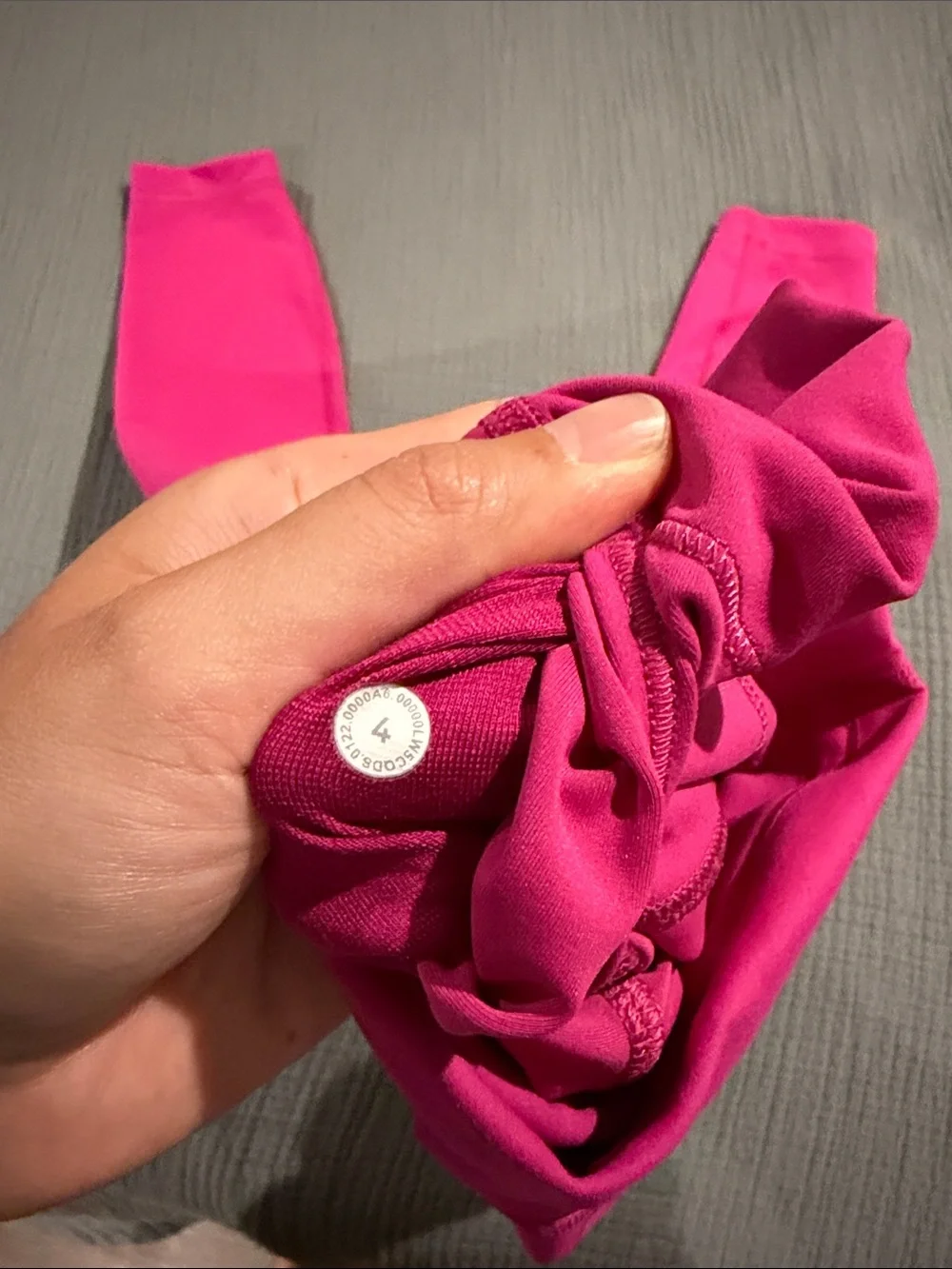 lululemon Wunder train leggings 25 in, in Ripened Raspberry- sz 4